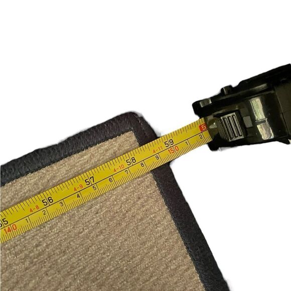 Ruggable Buffalo Plaid Blue Ivory Rug Discontinued 5 x 7 - Picture 8 of 14